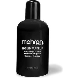 Mehron Flydende ansigts- og kropsmaling - Sort, 4,5 oz (133 ml) til professionel makeup