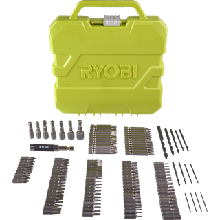Ryobi Bor- og bitssæt med 127 dele ✓ På lager - klar til levering og afhentning