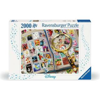 Ravensburger 16706 Disney Stamp Album - 2000 Stykke Puslespil For Voksne Hvert stykke er unik softclick -teknologi betyder stykker, der passer sa