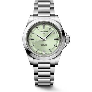 Longines L3.430.4.02.6 Conquest Grøn/Stål Ø34 mm