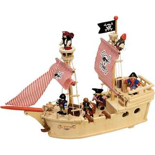 Piratskib Tidlo dukkehus pirat T0094