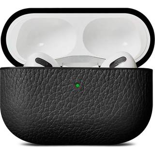 Woolnut AirPods Pro (1. gen.) Ægte Læder Case - Sort
