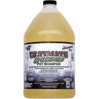 Ultimate Unleashed professionel hunde- og kledyrshampoo | Ultra Concentrated Formula fortyndes 64:1 | 128 fl oz (1 gallon)
