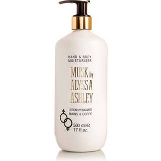 Alyssa Ashley Unisex-dufte Musk Hand & Body Lotion med pumpedispenser 500 ml (198,00 kr / 1 l) - 500 ml