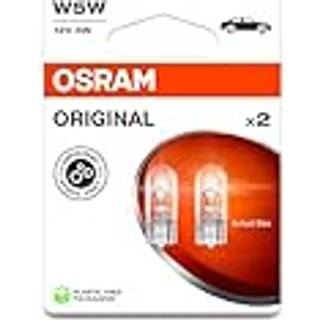 OSRAM ORIGINAL - KILEFODSTYKKE - W5W Ekstra pære - 2-pakning