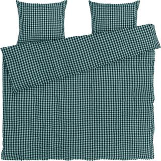 Juna Bæk&Bølge sengesæt 200x220 cm Grøn-lyseblå