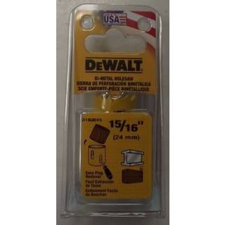 Dewalt D180015 15/16-tommer hul så gul