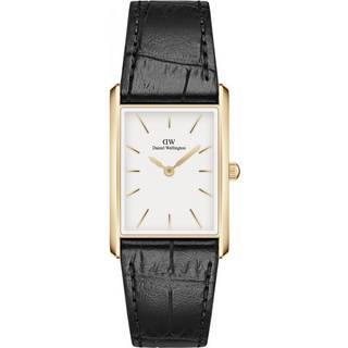 Daniel Wellington DW Watch Bound Black Crocodile Gold 22x32