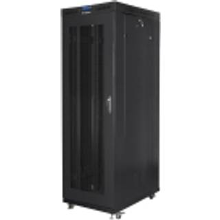 Lanberg FF01-8037-23BL stativ 37U Fritstående reol Sort