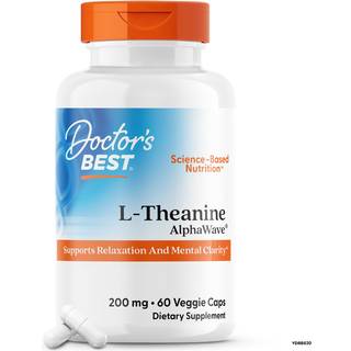 L-Theanine AlphaWave - 60 vegetabilske kapsler
