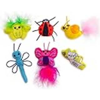 6-pak Bugs Kattelegetøj