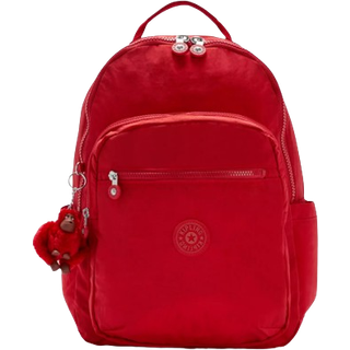 Kipling Women's Seoul 15 Laptop Rygs?k Holdbar rummelig med polstrede skulderstropper Nylonpose