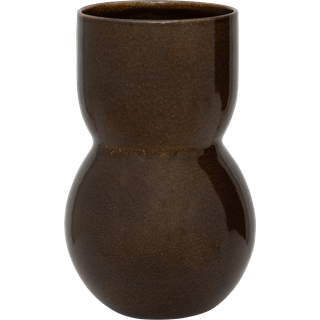 URBAN NATURE CULTURE Noan vase 28 cm Dark downtown brown