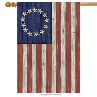 Betsy Ross Flag Patriotic Everyday of July House Flag 40 """" X 28 """" Briarwood Lane