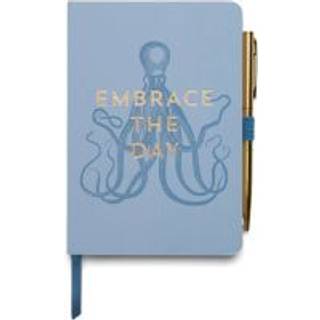 Designworks Ink Notebook With Pen - Embrace The Day - Notesbog