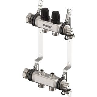 Uponor Vario S fordelerrørsæt 2 kredse x 3/4" Euro