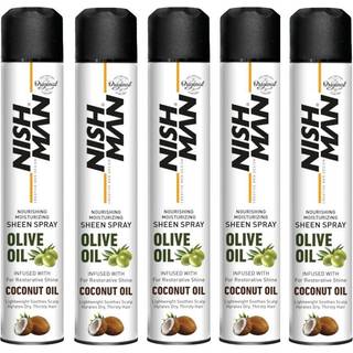 Nishman Olive Oil Sheen Spray - 400 ml
