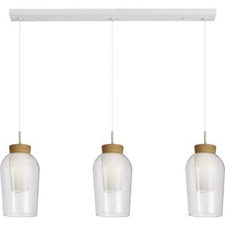 Mantra Iluminación Glas hængelampe Nora, dæmpbar, Klar/gennemsigtig, Stue/spisestue, Glas