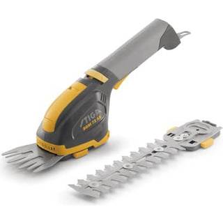 Græssaks Stiga SGM 72 AE; 7,2 V; 2,5 Ah batteridrevet; 8/18 cm længde