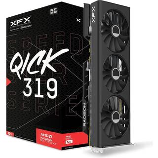 XFX Radeon RX 7700 XT Black - 12GB GDDR6 RAM - Grafikkort