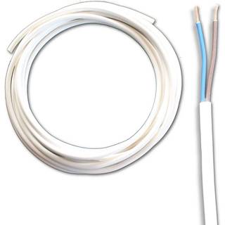 Lampeledning rund 2x0,75mm2 | 5m