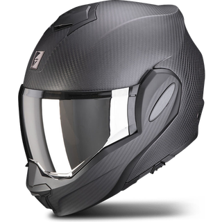 Scorpion Exo-Tech Evo Carbon Klaphjelm sort M