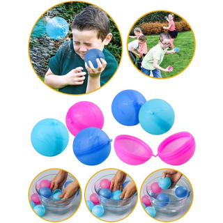 Genanvendelige Vandbombebolde 6-pak