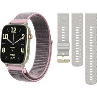 Triacle Arena Two Special Edition smartwatch, guld/hvid