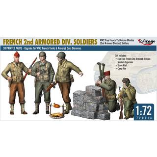 FRENCH 2nd ARMORED DIV. SOLDIERS