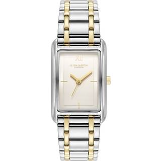 Olivia Burton Grove Silver Gold Watch
