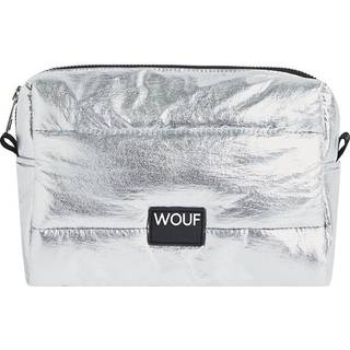 Wouf - Glossy toilettaske - Sølvfarvet