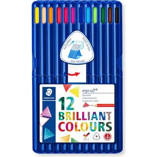 Staedtler Ergo soft 157 farveblyanter, sæt a 12 stk