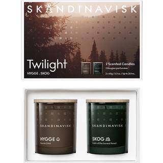 SKANDINAVISK Twilight Scented Candle Giftset 2 x 65 gr.