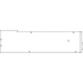 Electrolux kappe, betjeningspanel, VCU Shuttle 140051705055