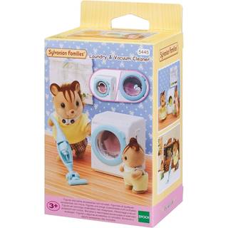 Sylvanian vaskemaskine og støvsuger