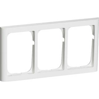 LK FUGA Softline 63 ramme 3 modul - Koksgrå
