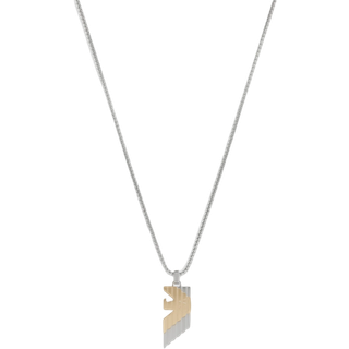 Emporio Armani Two-Tone Stainless Steel Pendant Men's Necklace EGS3073040