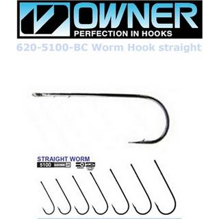 Owner Straight Worm Ormekrog 3/0
