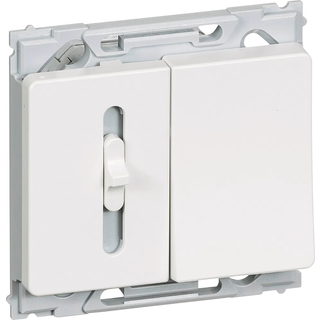 LK OPUS 66 lysdæmper med korrespondance LED-S 120VA 1 modul, hvid