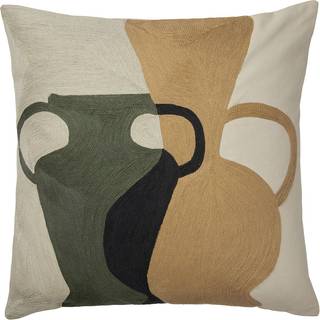 Broste Copenhagen Eva Pudebetræk 50x50 Cm - Pyntepuder & Betræk Bomuld Beige - 71210361