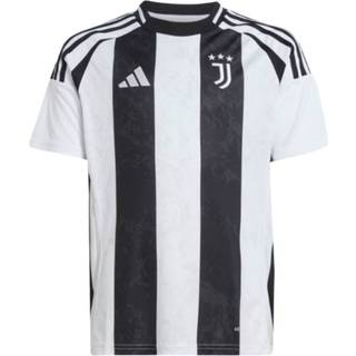 Juventus 24/25 Kids hjemmebanetrøje - White / Black - 152