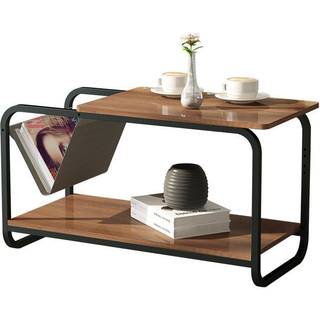 Sidebord med avisholder, 86,5 x 40 x 46 cm