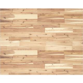 skrivebordsplade 100x80x2 cm ubehandlet massivt akacietræ