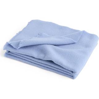 HAY Mono uldplaid 130x180 cm Light blue