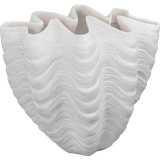 Mette Ditmer Shell Vase Offwhite 30 Cm - Vaser Harpiks Af Sten Off-White - SHEVAL41