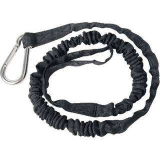 Fortøjningsreb med isplejset karabinhage 1852-Marine DockMate, ekstra elastisk, gummikerne med UV-bestandigt nylonovertræk, 1 - 1.38 meter