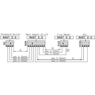 Electrolux sele, trykkontakt, temperaturføler, 520mm+750mm+1560mm 8581327692498