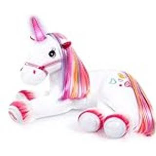 Magisk Unicorn / Enhjørning Bamse med lyd og lys