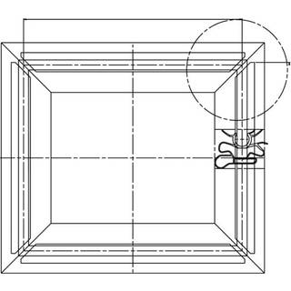 Electrolux Køleskab, magnetisk dørtætning 2084759105