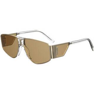 Givenchy Kvinde GV 7166/S DYG/70 Solbriller Metal Guld Brun Firkantet Normal